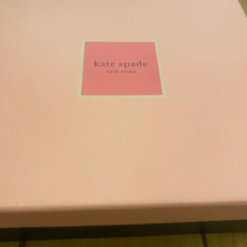Kate Spade Pink Suede Mona Block Heel New in Box size 9